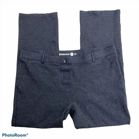 Betabrand Dress Pant Yoga Pant Straight-Leg class - Picture 6 of 16